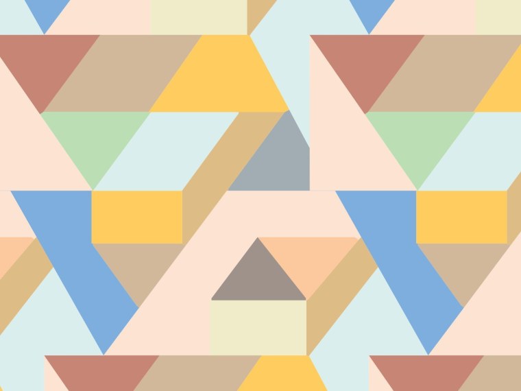 Абстракция из геометрических фигур