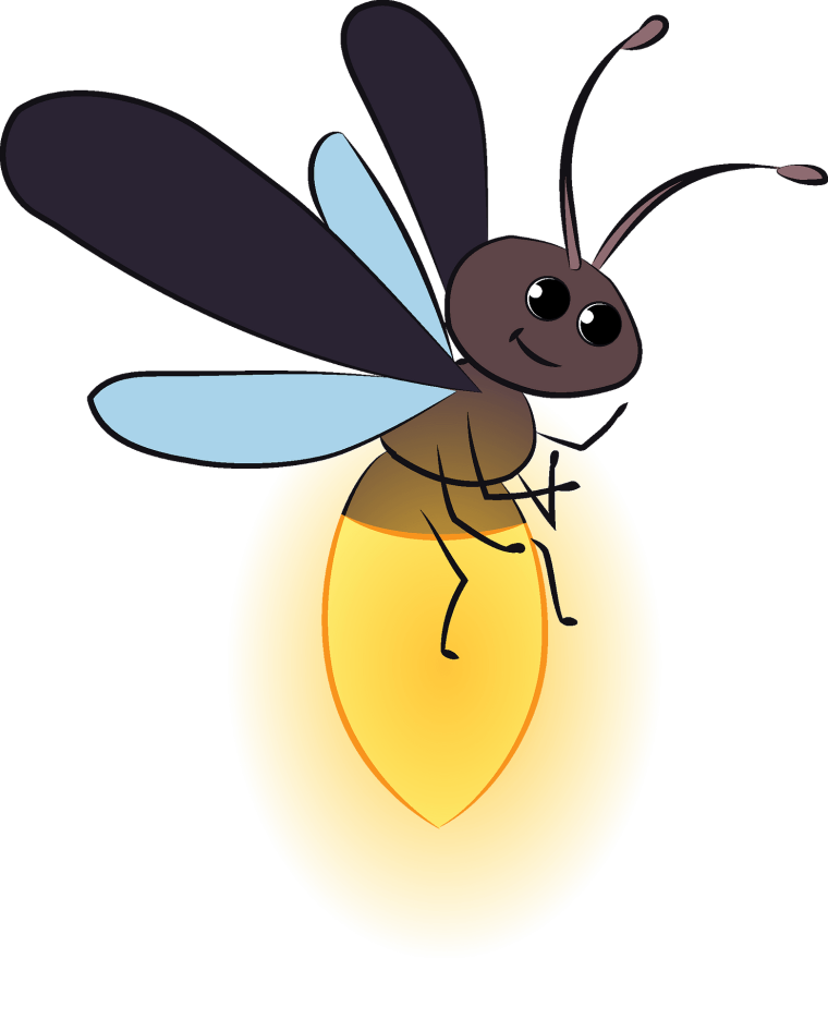 Светлячок мультяшный