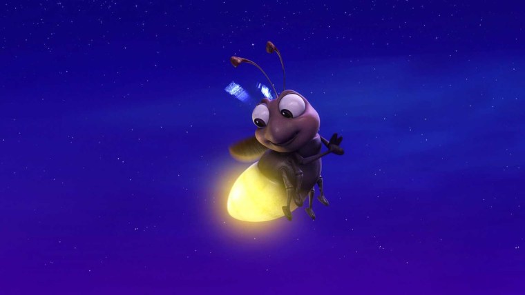 Светлячки мультяшные