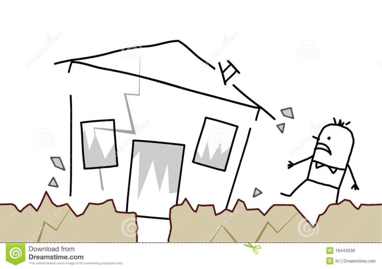 Рисунок на тему землетрясение