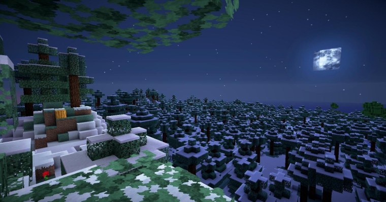 Ночь в МАЙНКРАФТЕ