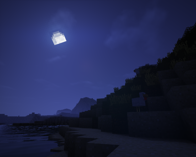 Майнкрафт ночь