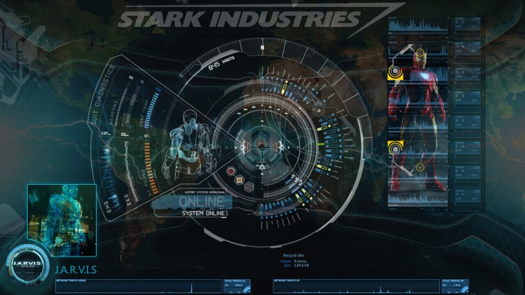 Железный человек Интерфейс Джарвис