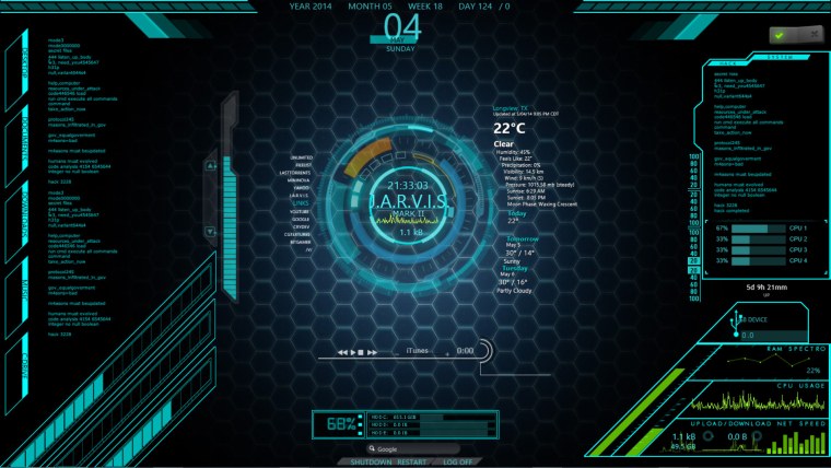 Интерфейс Джарвиса