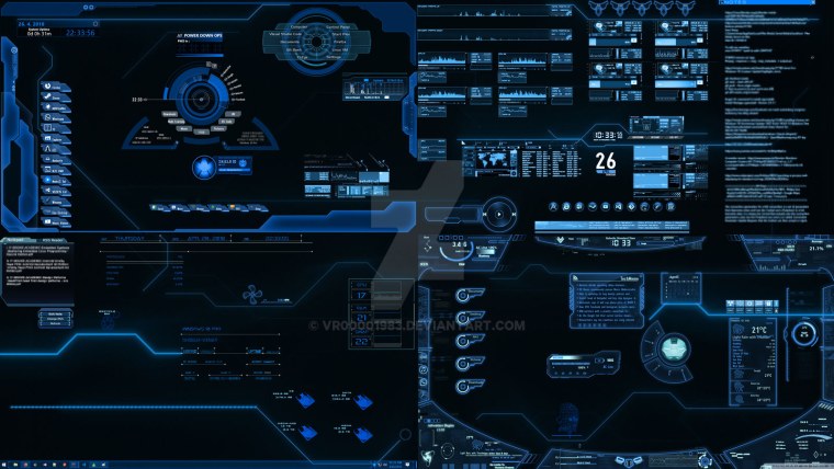 Рабочий стол Джарвис