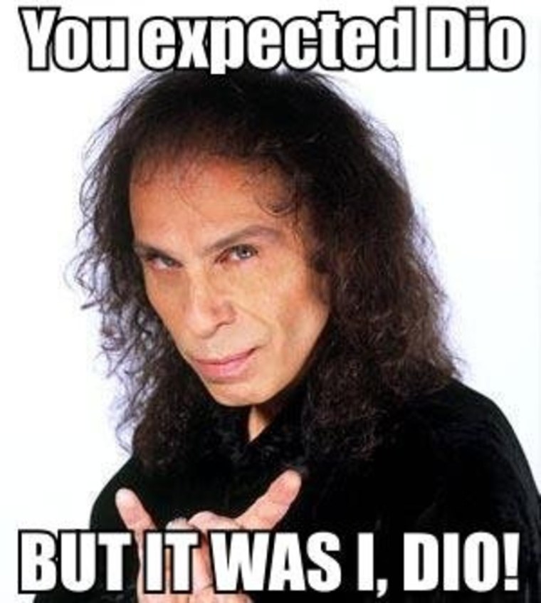 Ronnie James Dio young