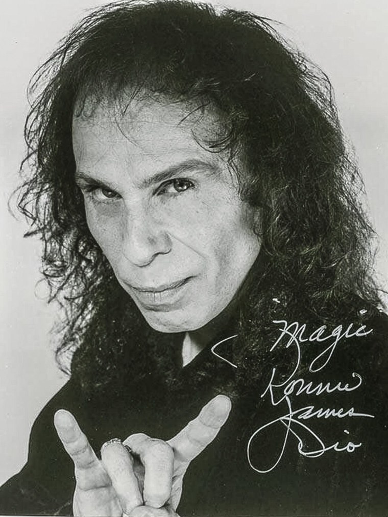 Ронни Джеймс дио фото