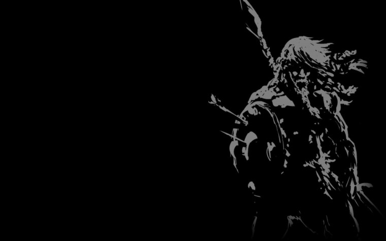 Черные обои