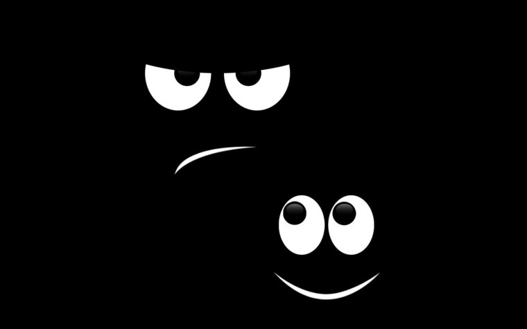 Черное на черном фоне