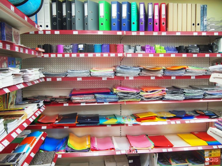 Крупные магазины канцтоваров