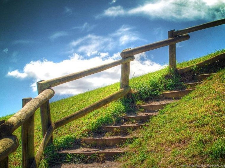 Фон лестница в небо