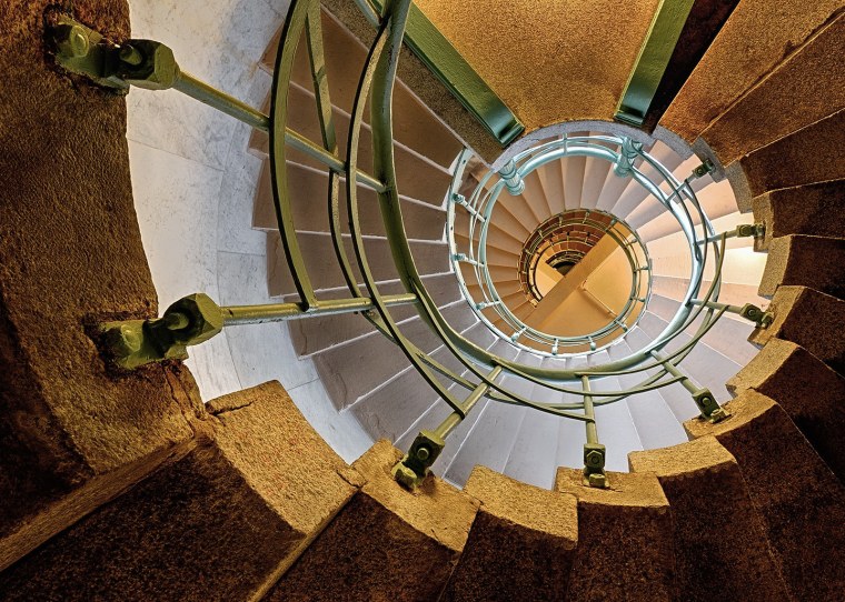 Винтовая лестница вверх