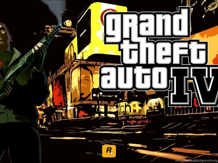 Grand Theft auto 4 Постер
