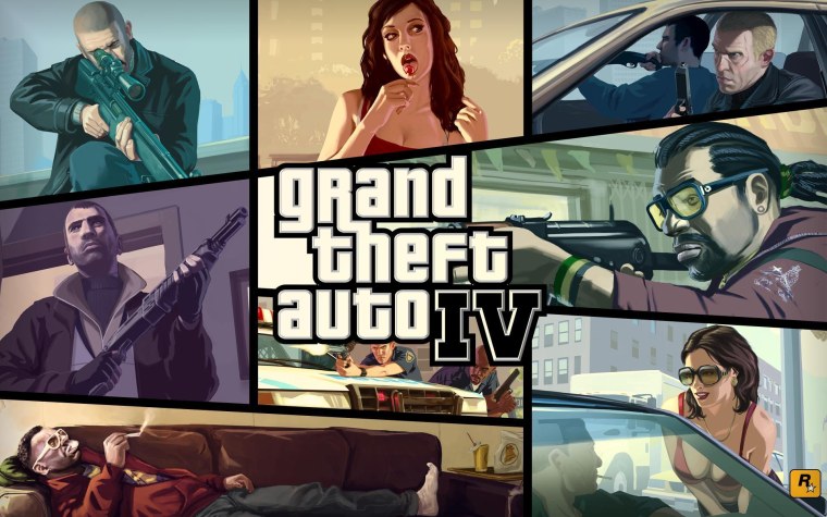 Grand Theft auto IV (2008) обложка