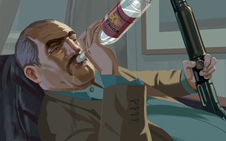 Влад Глебова ГТА 4 арт