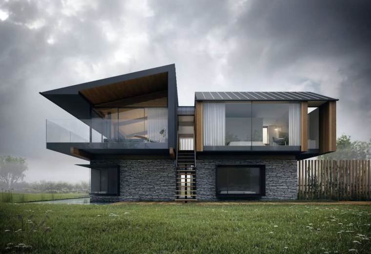 Ппроекты домов в стиле хайтек
