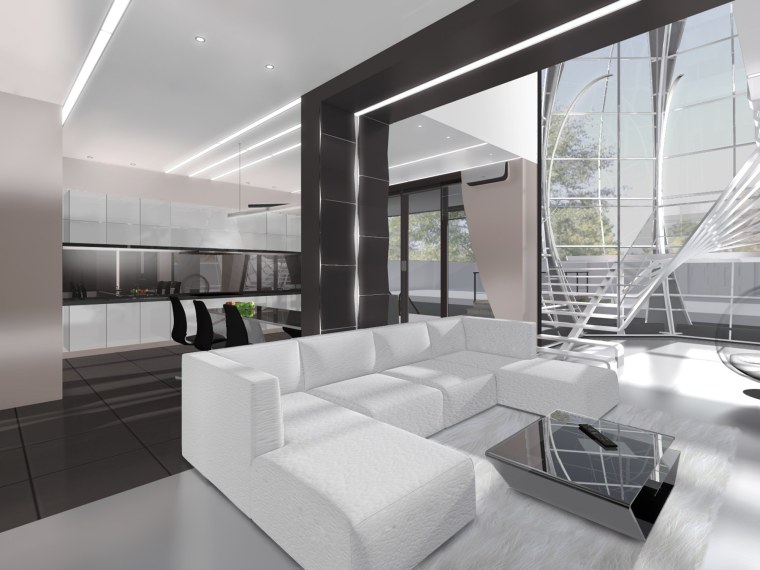 Стиль Хай-тек в интерьере