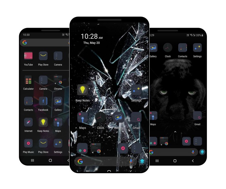 Тёмная тема на телефон род