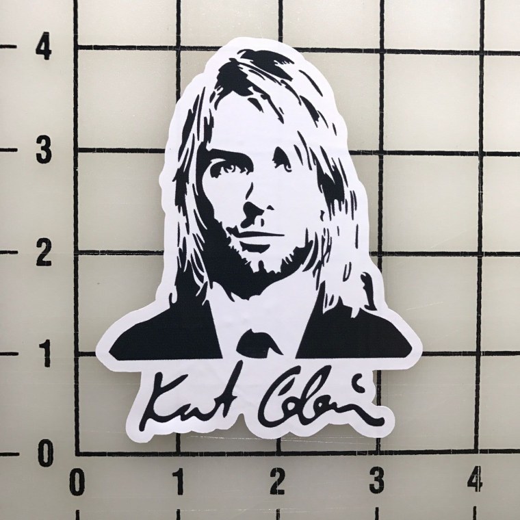 Наклейка (стикер) Kurt Cobain