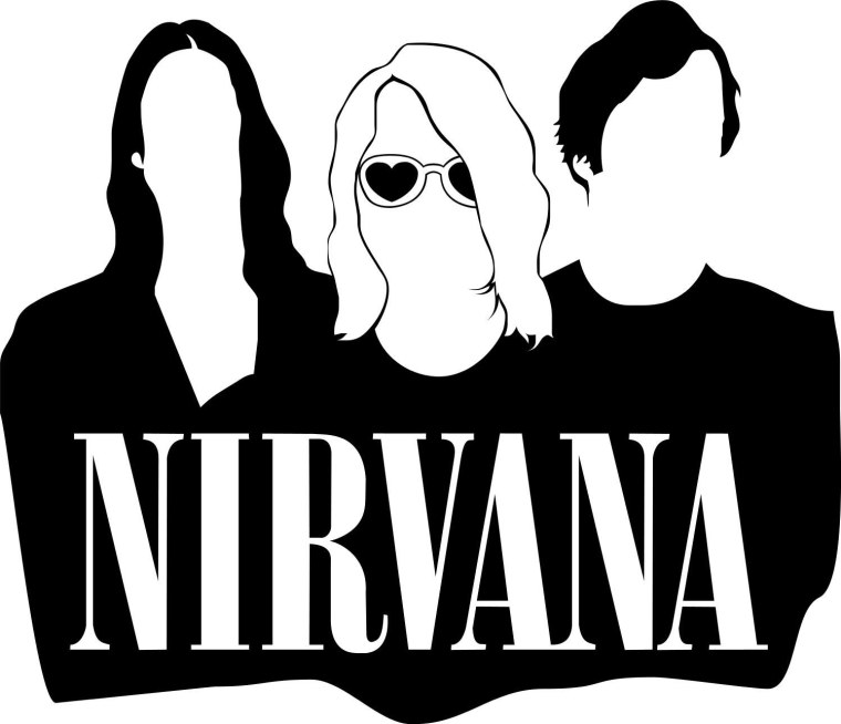 Нирвана значок группы