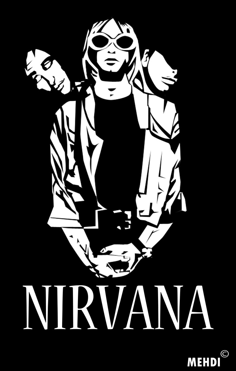 Группа Nirvana постеры