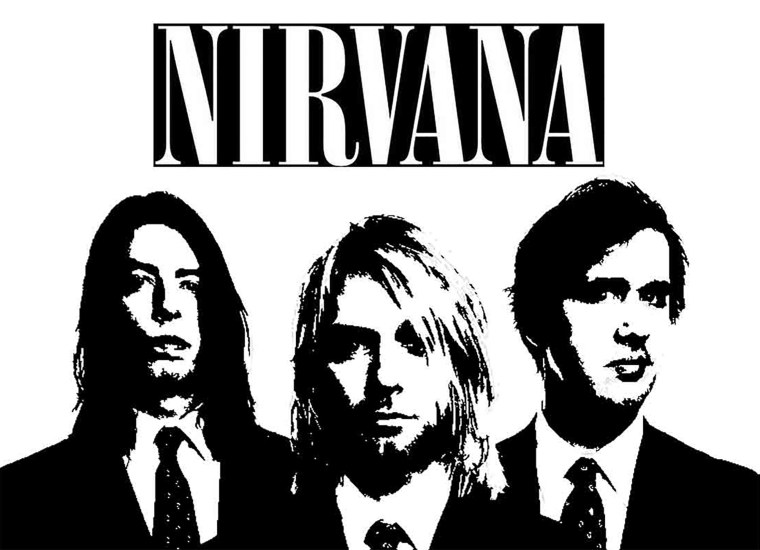 Nirvana логотип группы
