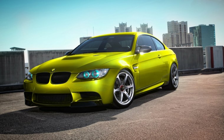 BMW e92 серебристая