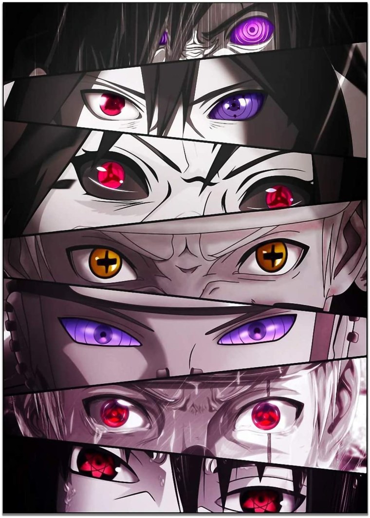 Наруто глаза Шаринган