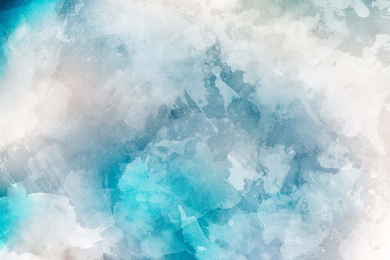 Голубой акварельный фон