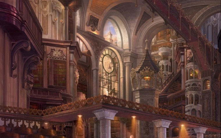 Замок дарк Академия