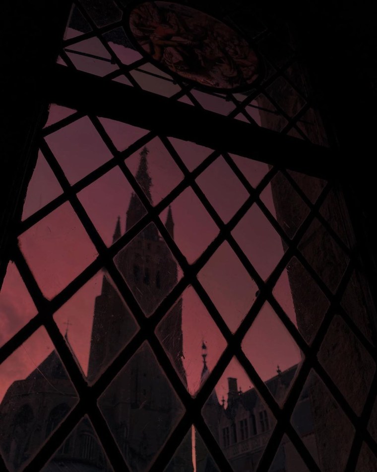 Готический собор замок внутри