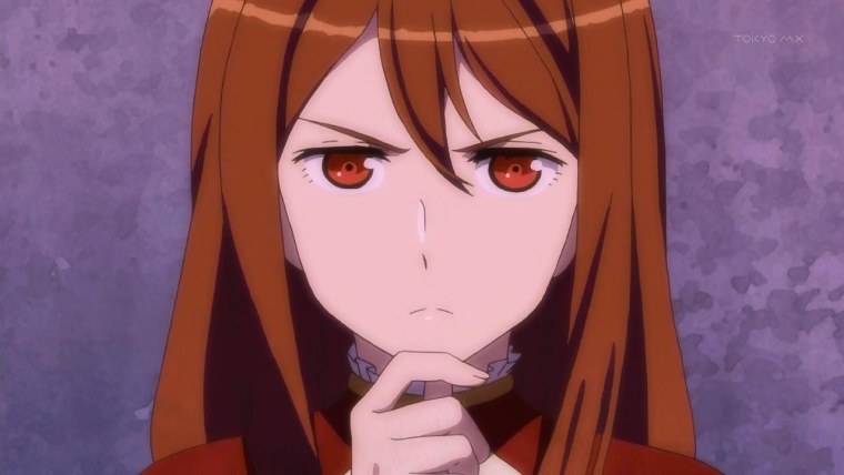 Задумчивая тян