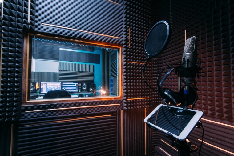 Акустический поролон v studii