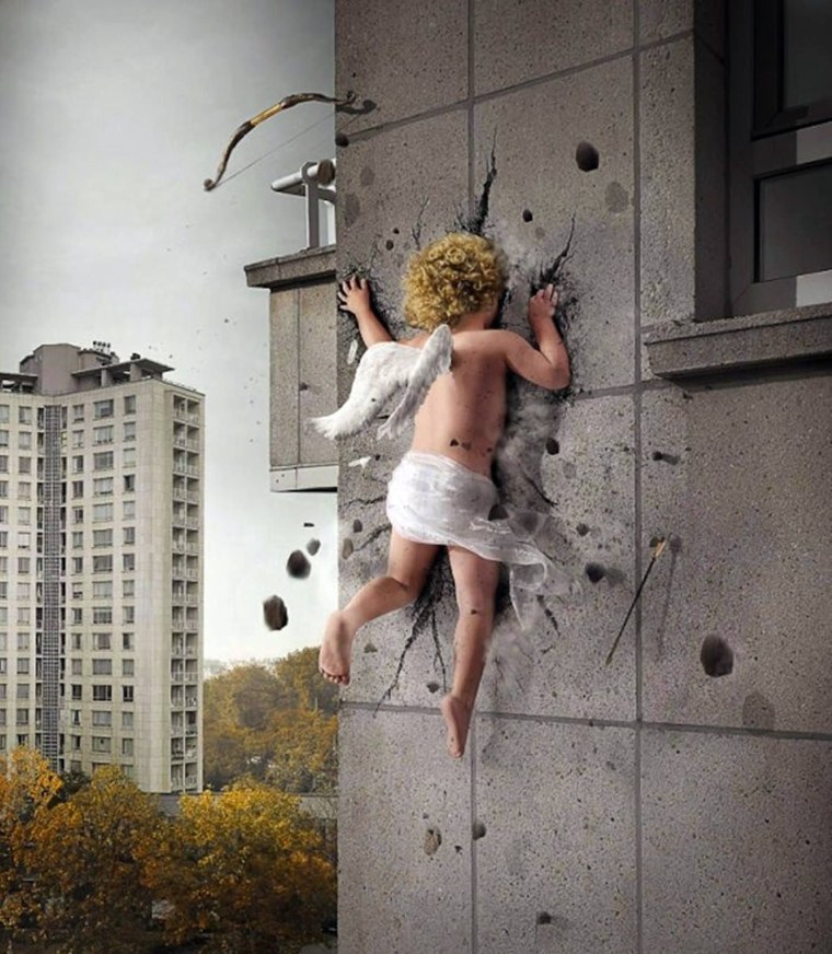 Мой ангел пьян летает криво