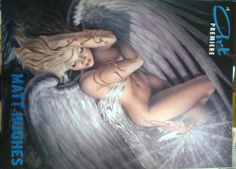 Ангел и спящая девушка