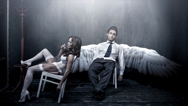 Ангел мужчина и женщина