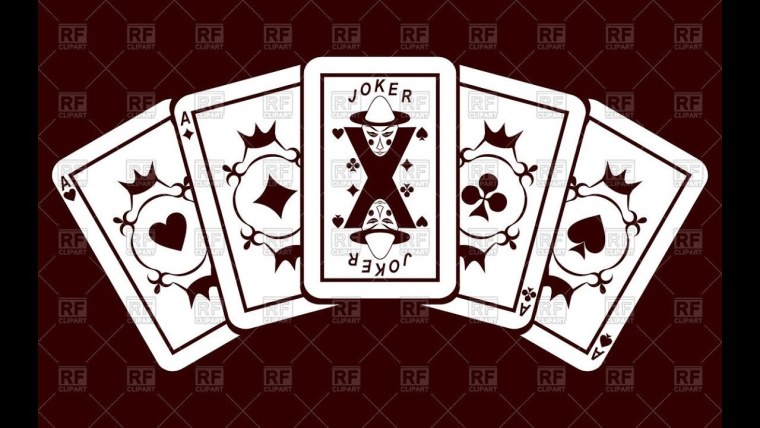 Колода карт в руке