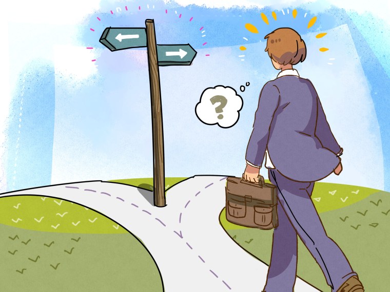 Человек на Развилке дорог