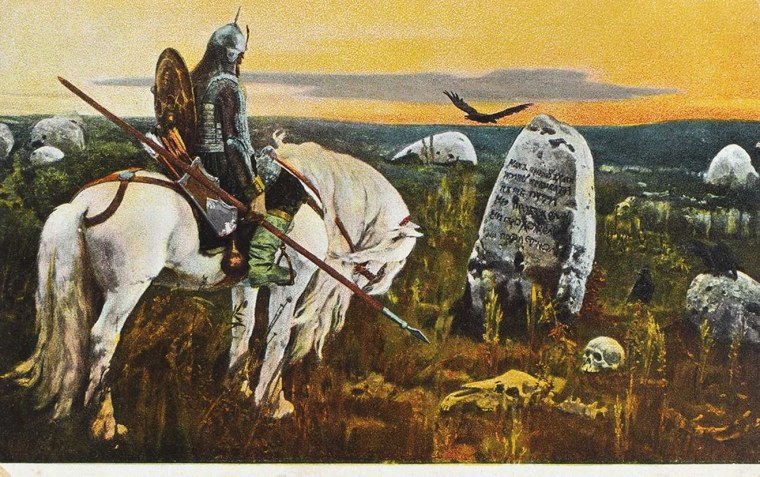 Илья Муромец у камня