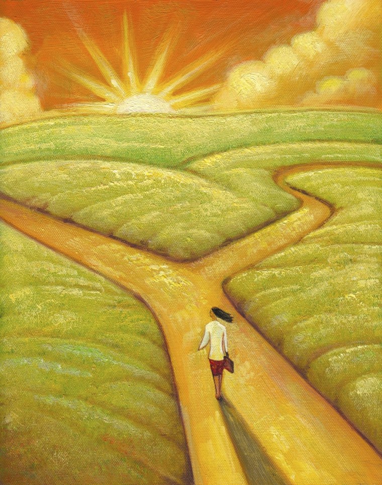 Человек на распутье