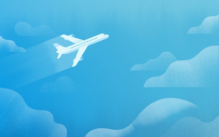 Неоновый самолет