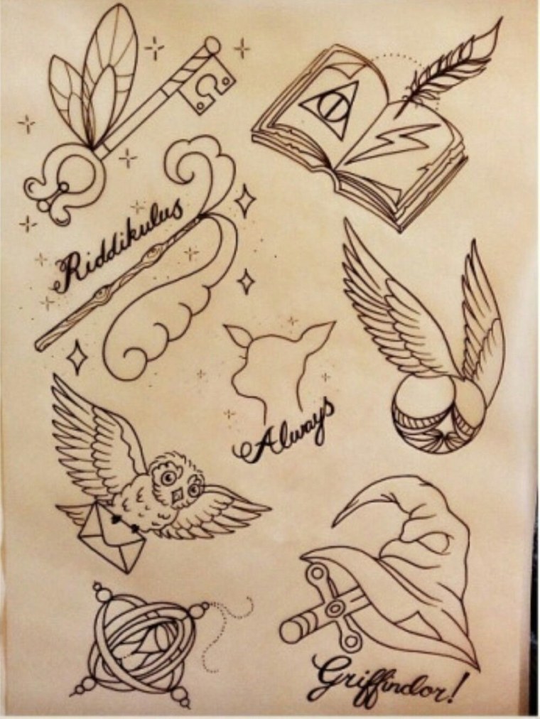 Кавайные герои Гарри Поттера из Гарри Поттера