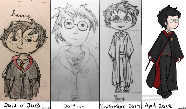 Рисасовате Гарри Поттер