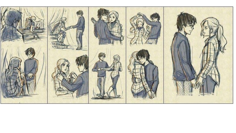 Гарри Поттер рисунки из книги