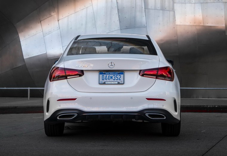 Мерседес a class сзади