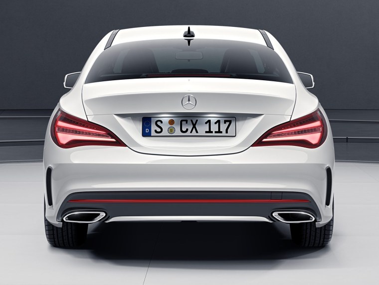 Mercedes CLA 2020 сзади