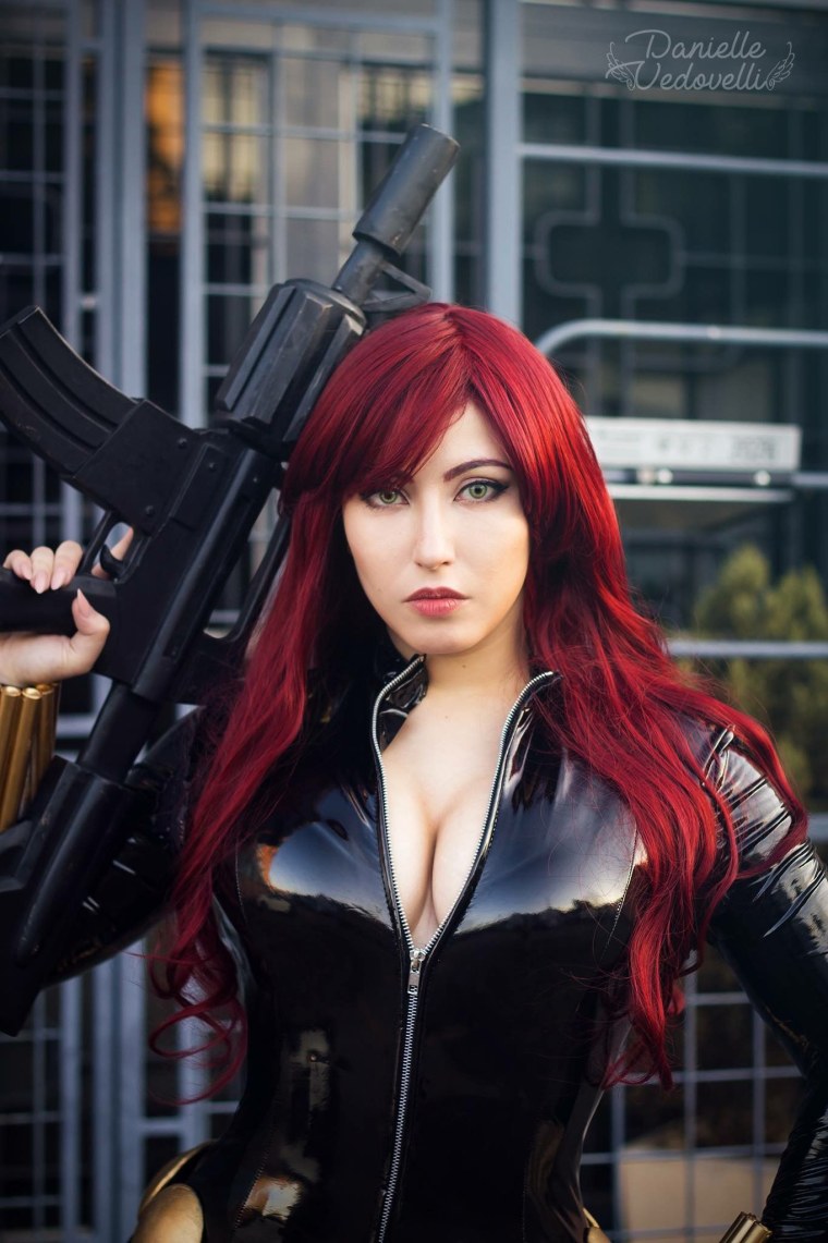 Косплеер Алиса Арефьева черная вдова