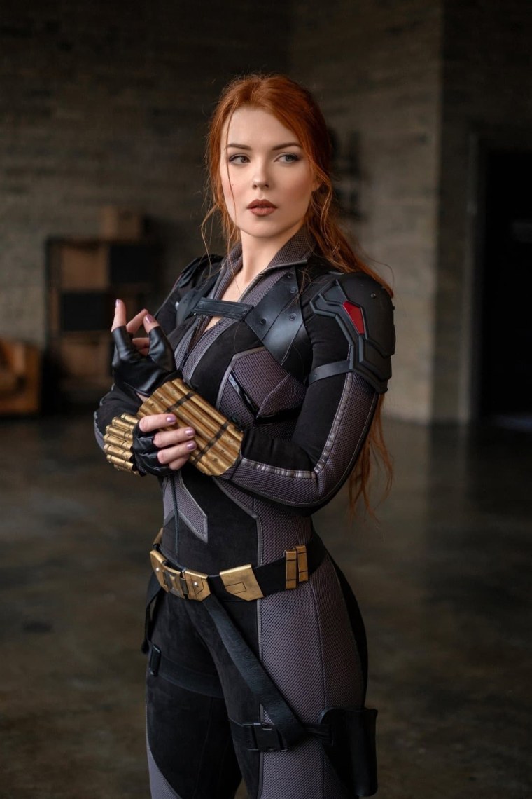 Helen Stifler косплей Black Widow