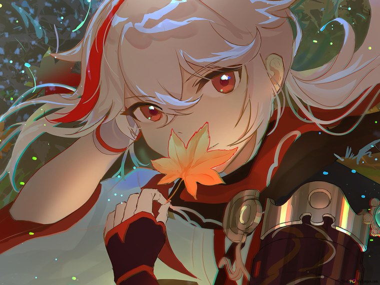 Казуха Геншин а4