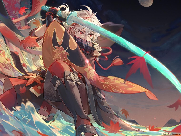 Кадзуха каэдэхара Геншин